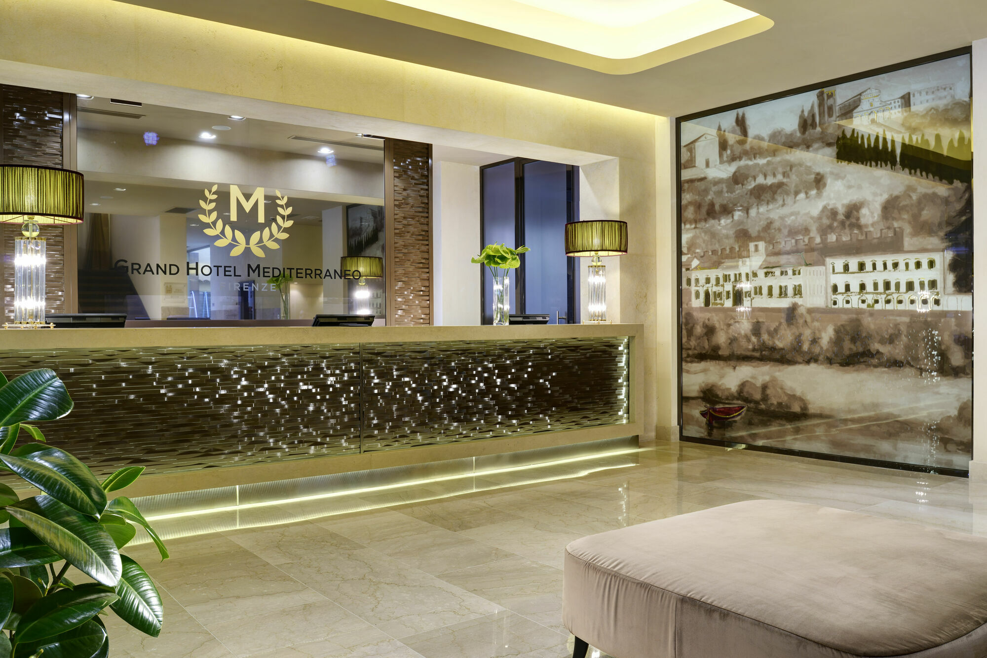 Fh55 Grand Hotel Mediterraneo Florence Nội địa bức ảnh